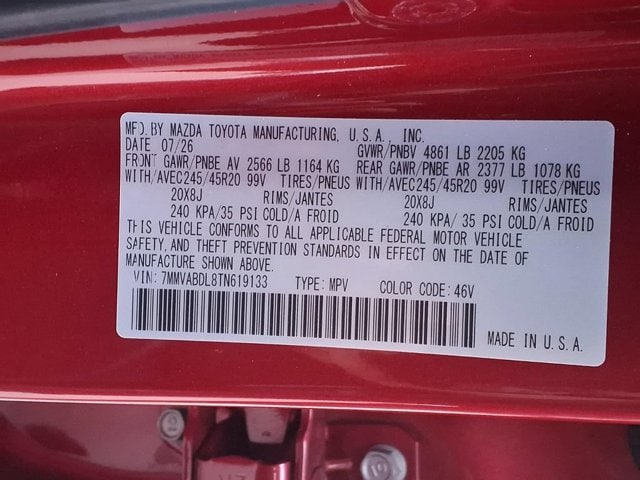 New 2026 Soul Red Crystal Metallic Mazda 2.5 S Premium AWD image 8