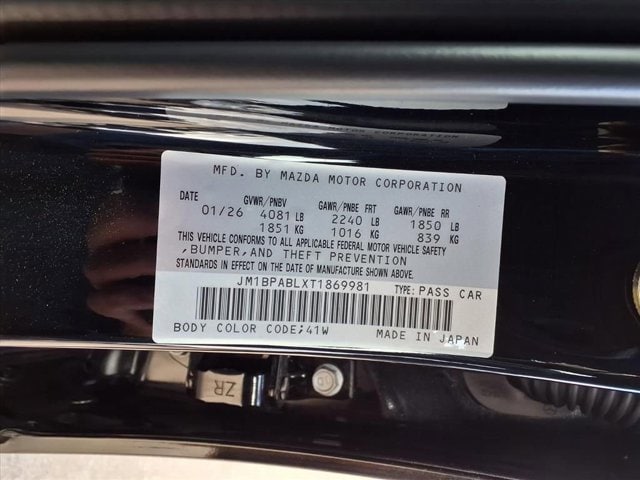 New 2026 Jet Black Mica Mazda 2.5 S Select Sport image 6