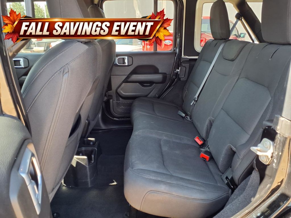 Used 2023 Black Clearcoat Jeep Sahara image 11
