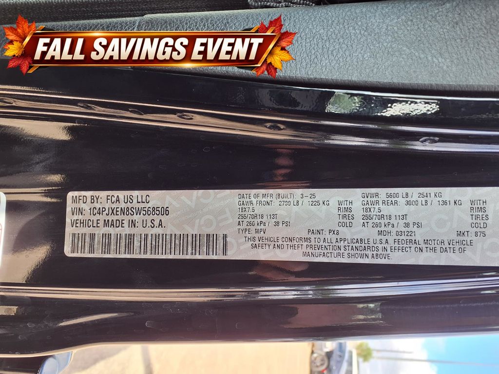 Used 2025 Black Clearcoat Jeep Sahara image 13