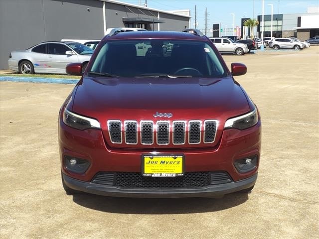 Used 2019 Jeep Cherokee Latitude Plus with VIN 1C4PJLLB0KD120094 for sale in Houston, TX