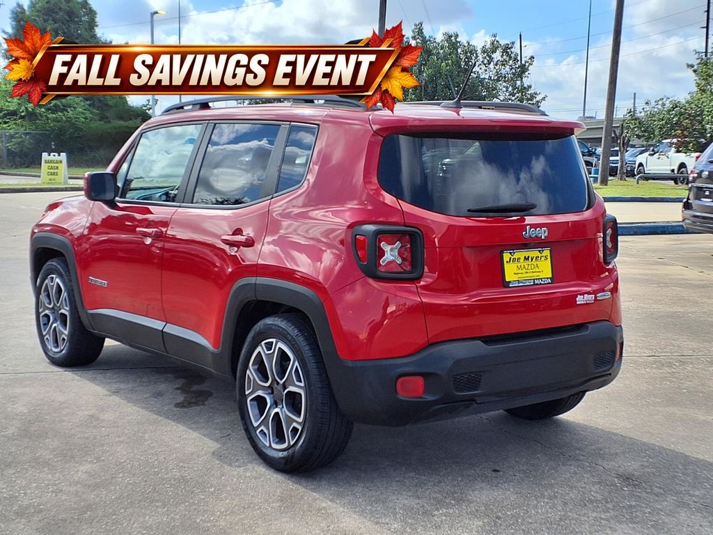 Used 2015 Jeep Renegade Latitude with VIN ZACCJABT6FPB34666 for sale in Jersey Village, TX