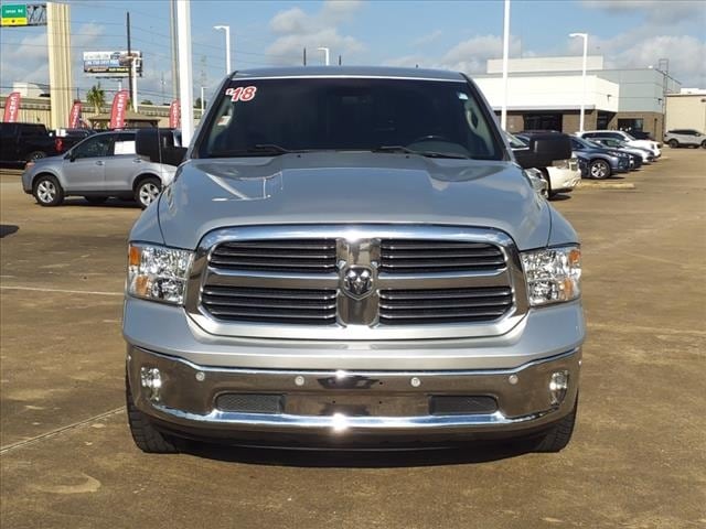 Used 2018 RAM Ram 1500 Pickup Big Horn with VIN 1C6RR7GG5JS310487 for sale in Houston, TX