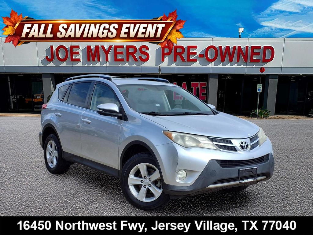 Used 2013 Toyota RAV4 XLE with VIN JTMWFREV3DD024289 for sale in Jersey Village, TX