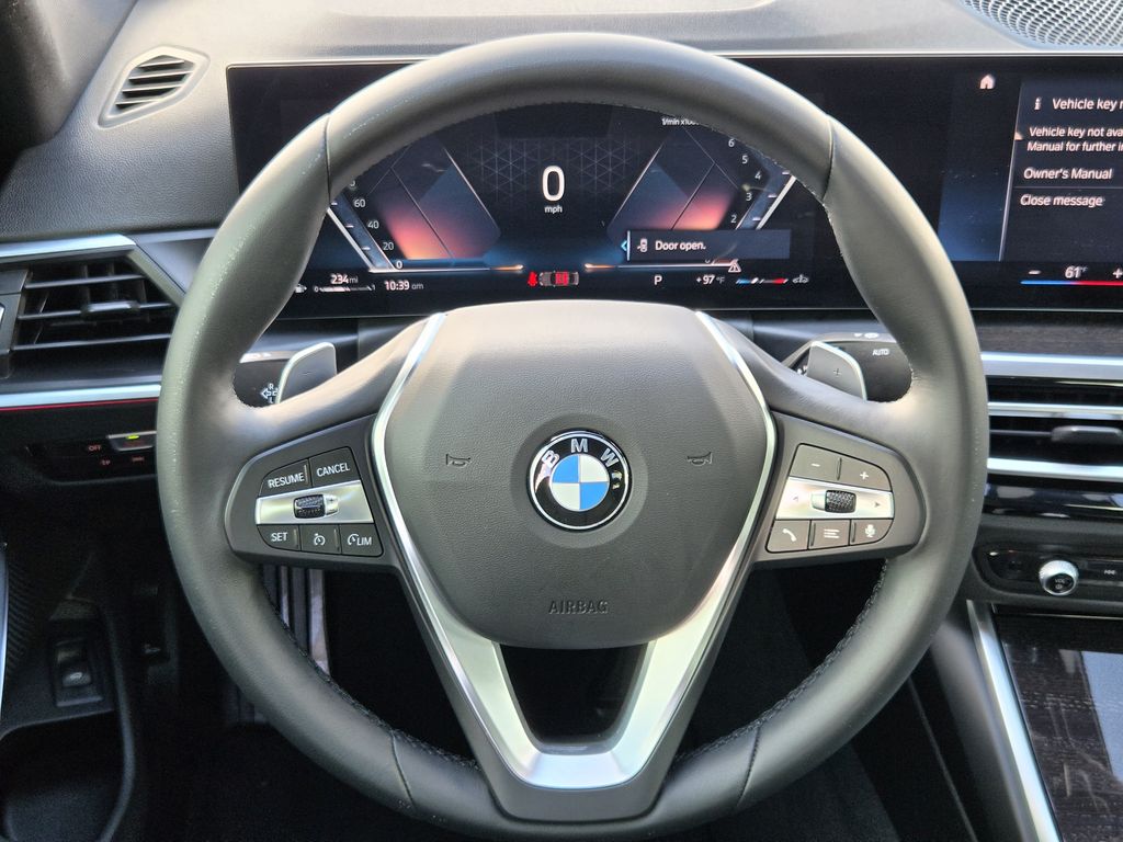 Used 2024 Black Sapphire Metallic BMW 330i image 14