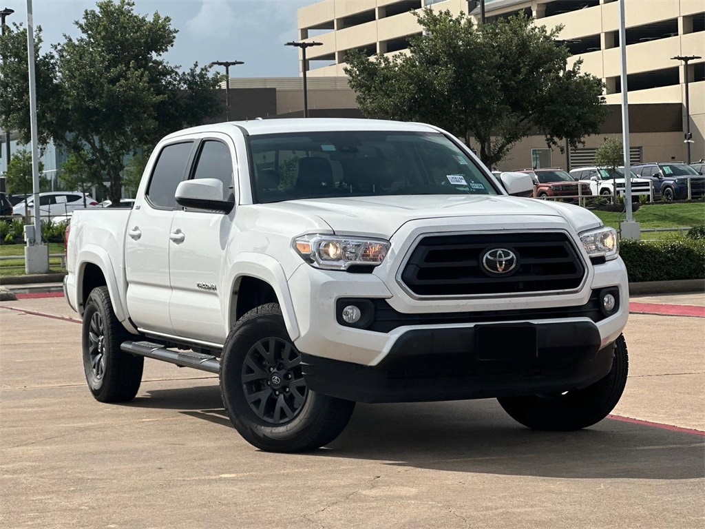 Used 2023 Toyota Tacoma SR5 with VIN 3TMAZ5CNXPM202169 for sale in Houston, TX