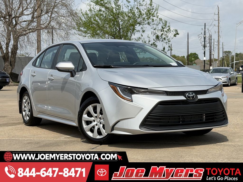 Certified Used 2026 Classic Silver Metallic Toyota LE image 2