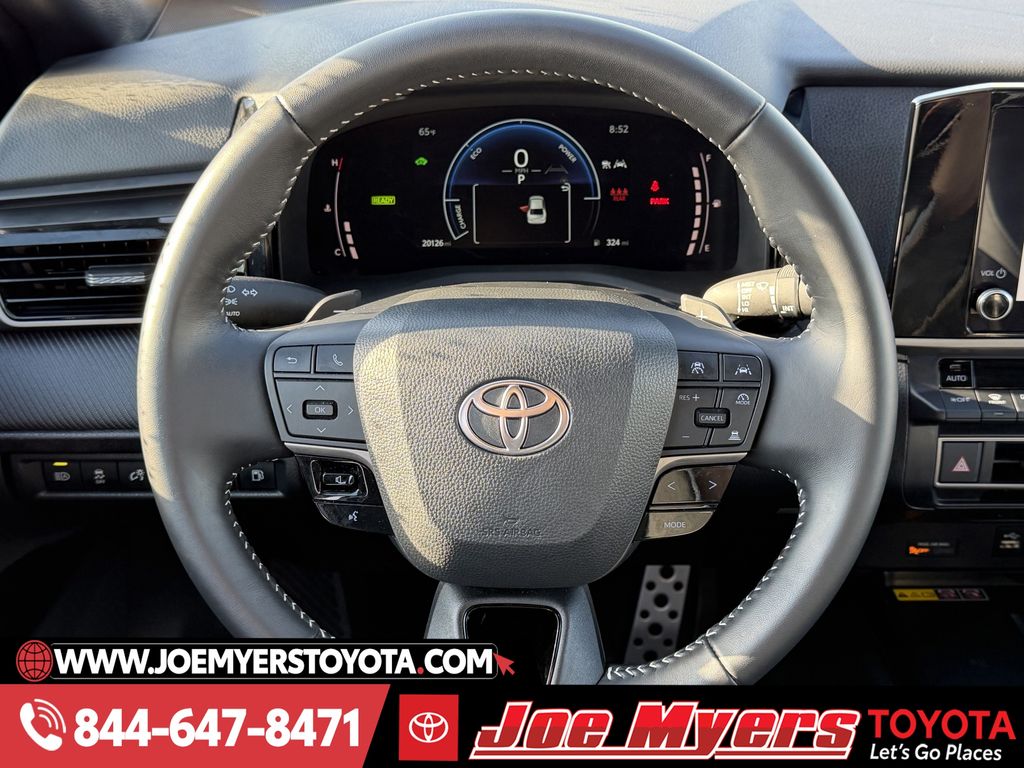 Used 2025 Midnight Black Metallic Toyota SE image 15