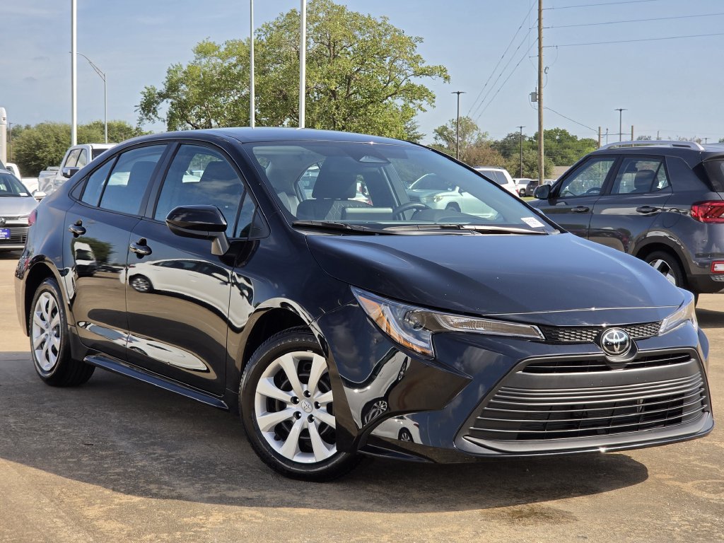 Used 2026 Midnight Black Metallic Toyota LE image 2