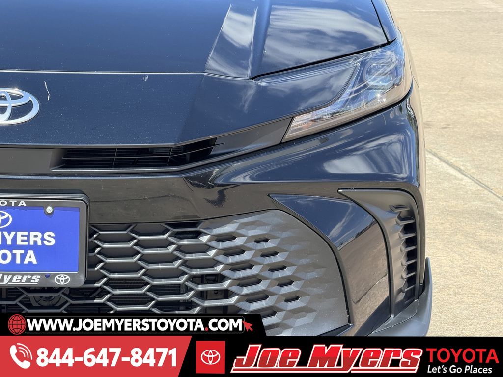 Used 2025 Midnight Black Metallic Toyota SE image 4