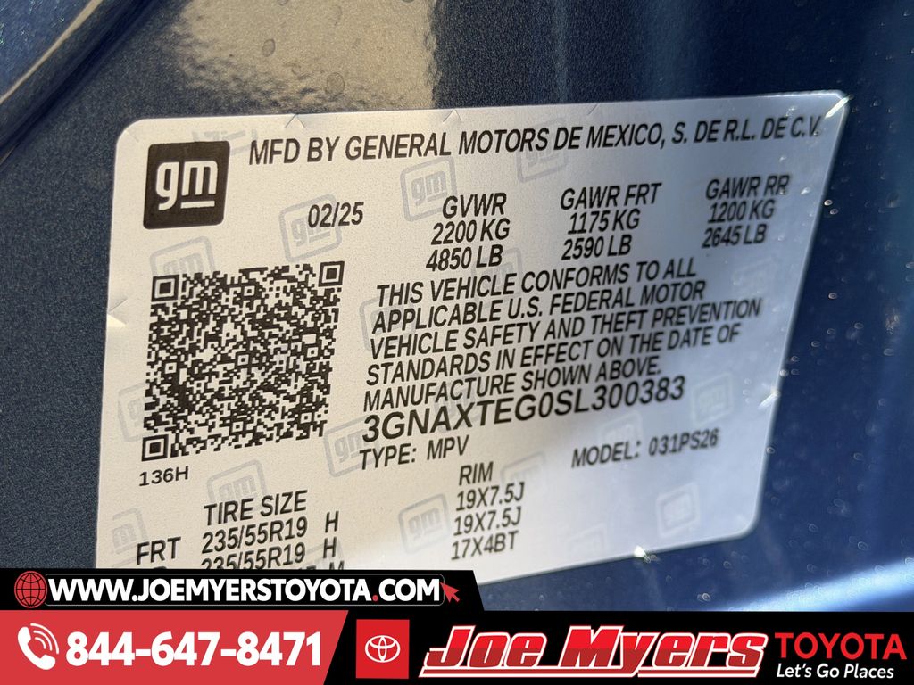 Used 2025 Lakeshore Blue Metallic Chevrolet RS image 33