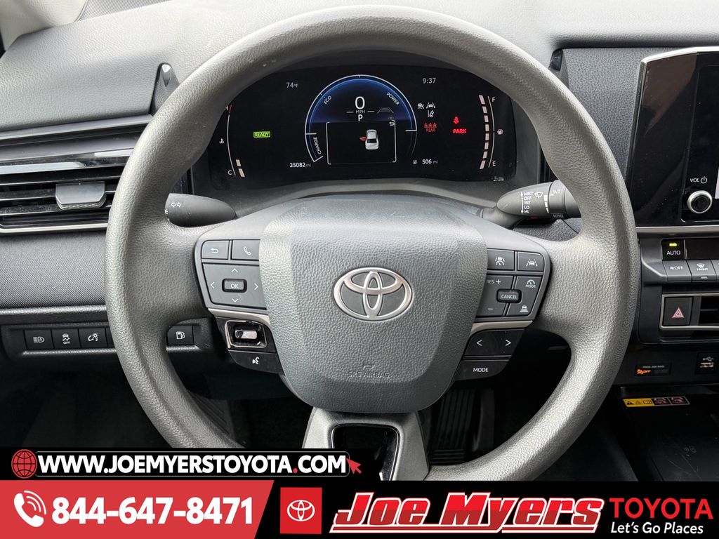 Used 2025 Midnight Black Metallic Toyota LE image 15