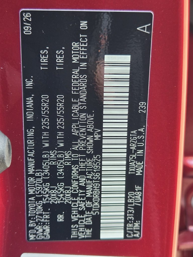 New 2026 Ruby Flare Pearl Toyota Limited image 22