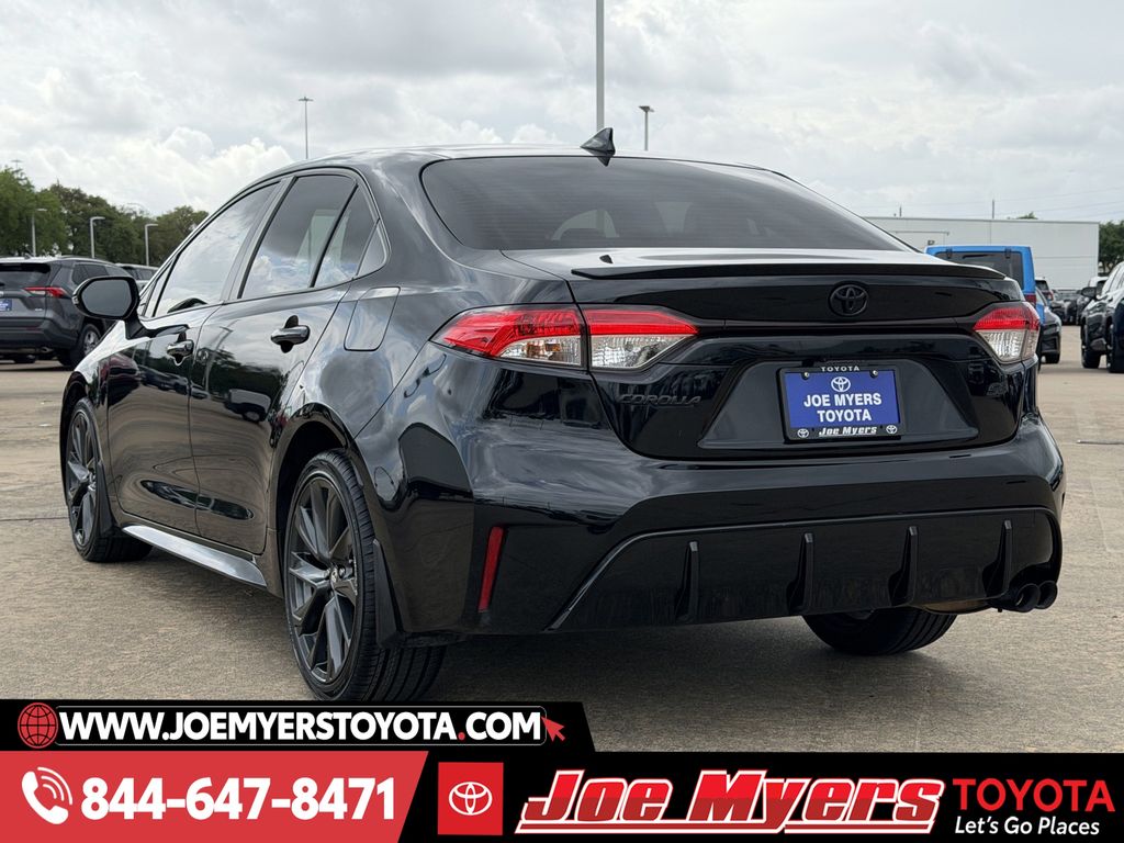 Used 2023 Midnight Black Metallic Toyota SE image 7