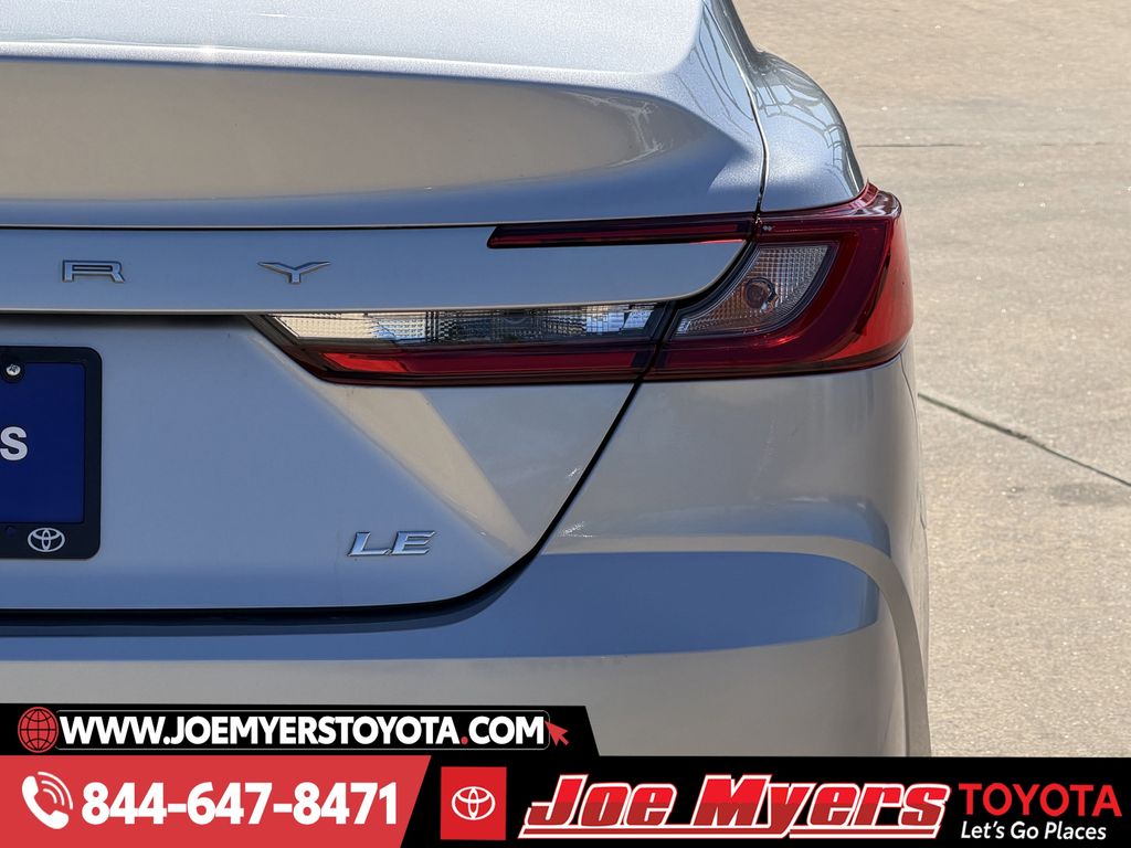 Used 2025 Celestial Silver Metallic Toyota LE image 9