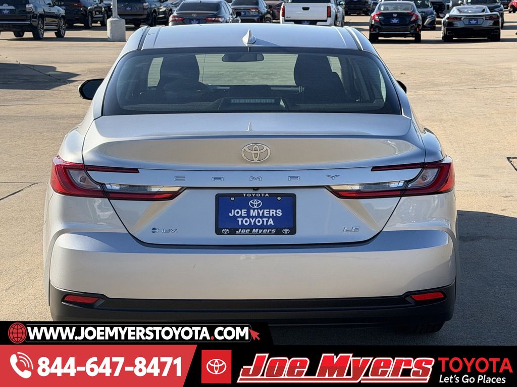 Used 2025 Celestial Silver Metallic Toyota LE image 8