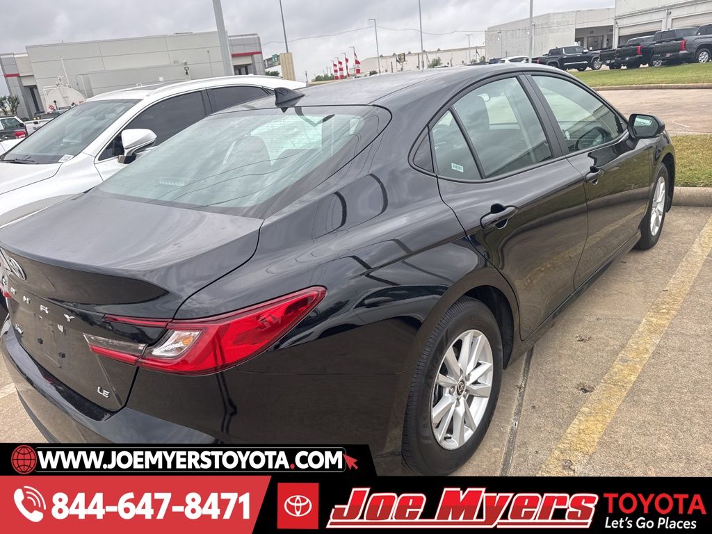 Used 2026 Midnight Black Metallic Toyota LE image 5