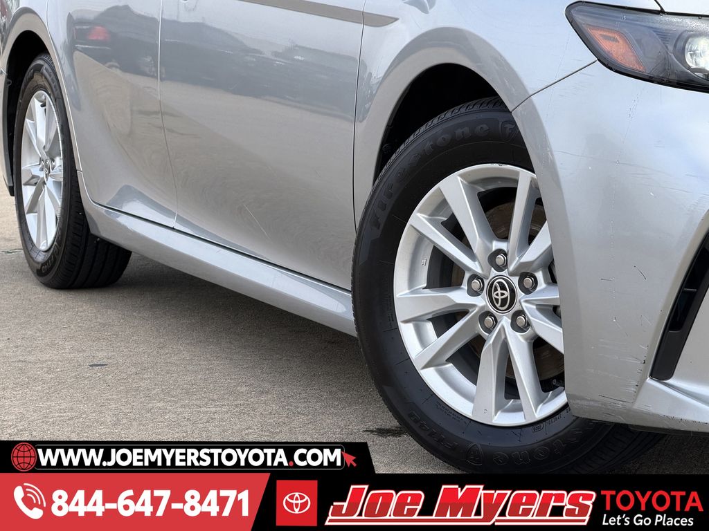 Used 2025 Celestial Silver Metallic Toyota LE image 12