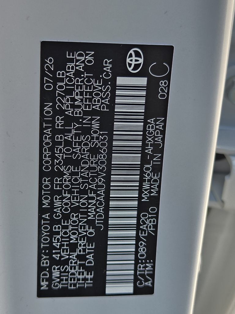 New 2027 Wind Chill Pearl Toyota XLE image 22