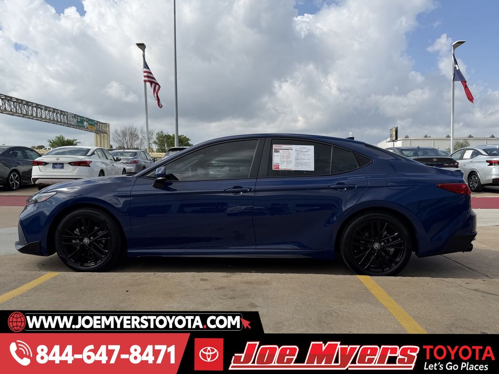 Used 2025 Reservoir Blue Toyota SE image 6