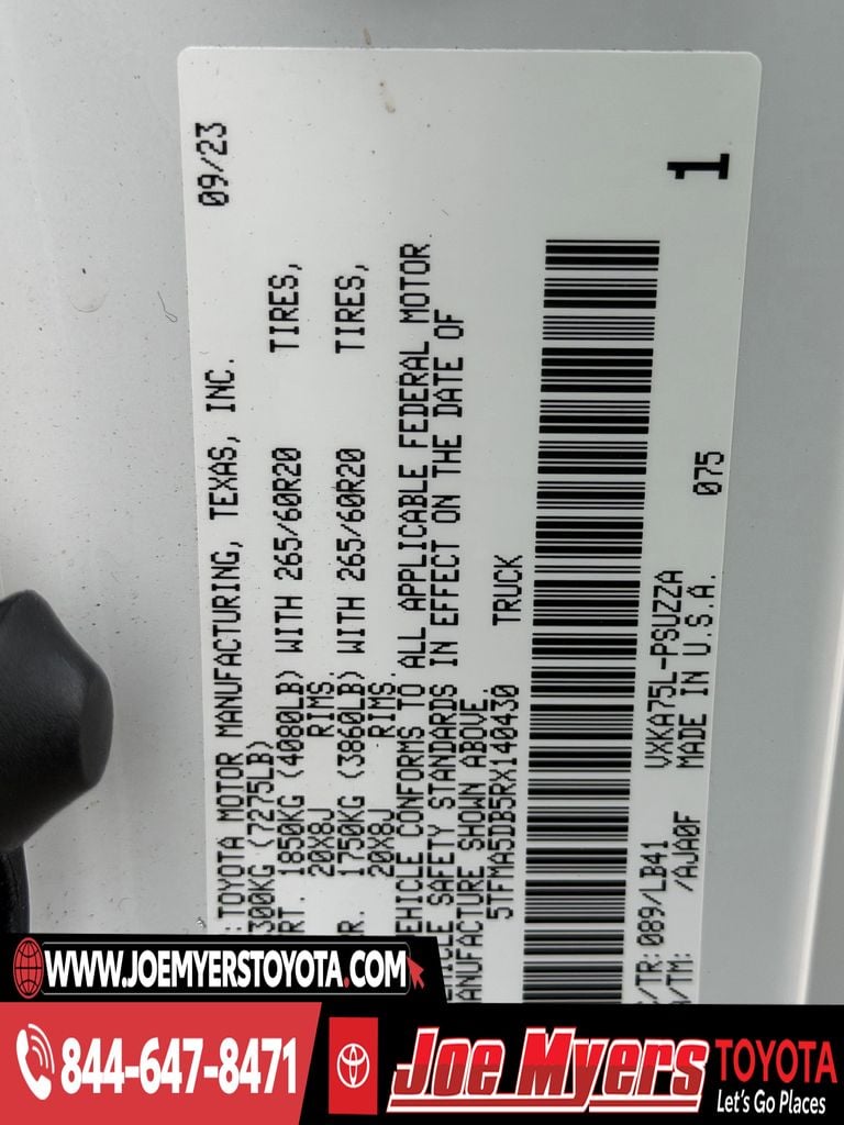 Used 2024 White Toyota 1794 image 33