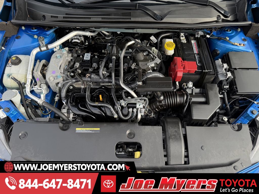 Used 2025 Electric Blue Metallic Nissan SV image 29