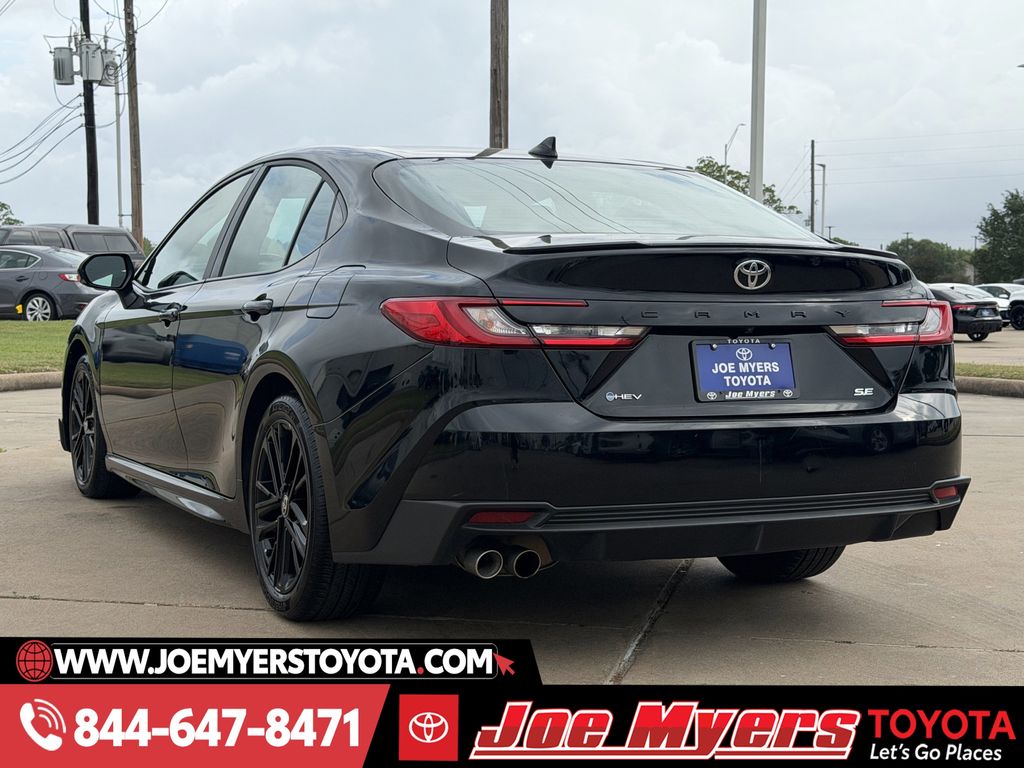 Used 2025 Black Toyota SE image 7