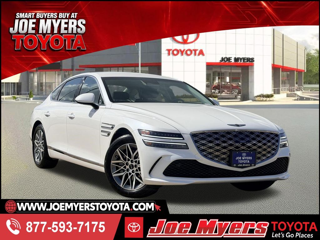 Uyuni White 2026 Genesis G80 Sedan All-Wheel Drive 8-Speed Automatic