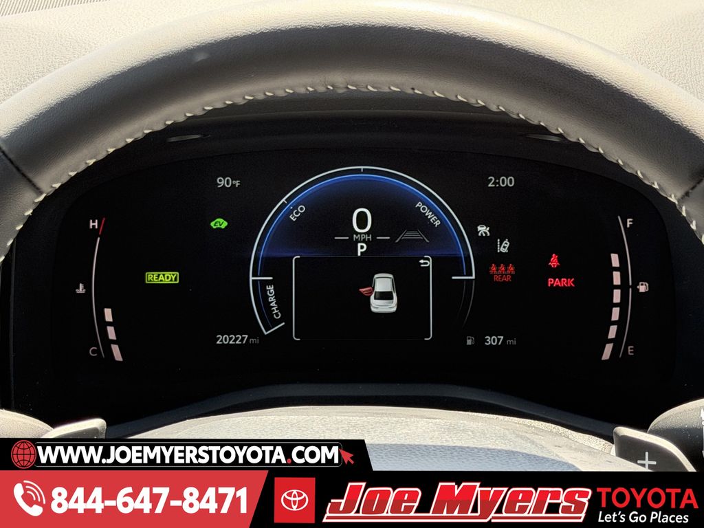Used 2025 Midnight Black Metallic Toyota SE image 16
