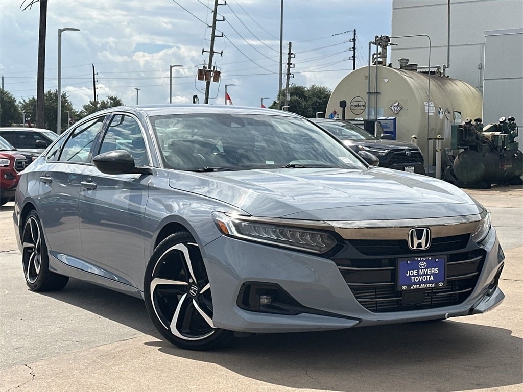 Used 2021 Honda Accord Sport SE with VIN 1HGCV1F49MA120685 for sale in Houston, TX