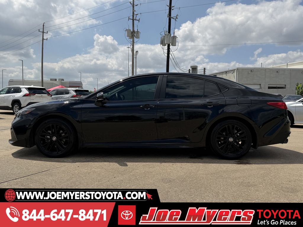 Used 2025 Midnight Black Metallic Toyota SE image 6