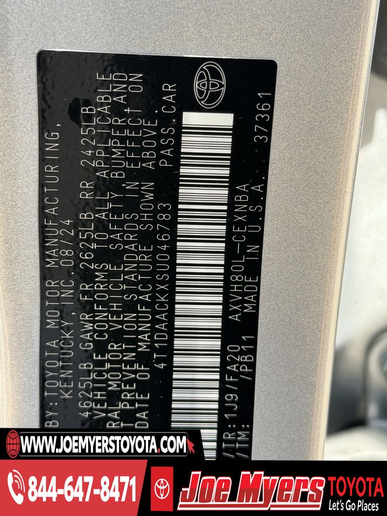 Used 2025 Celestial Silver Metallic Toyota LE image 31