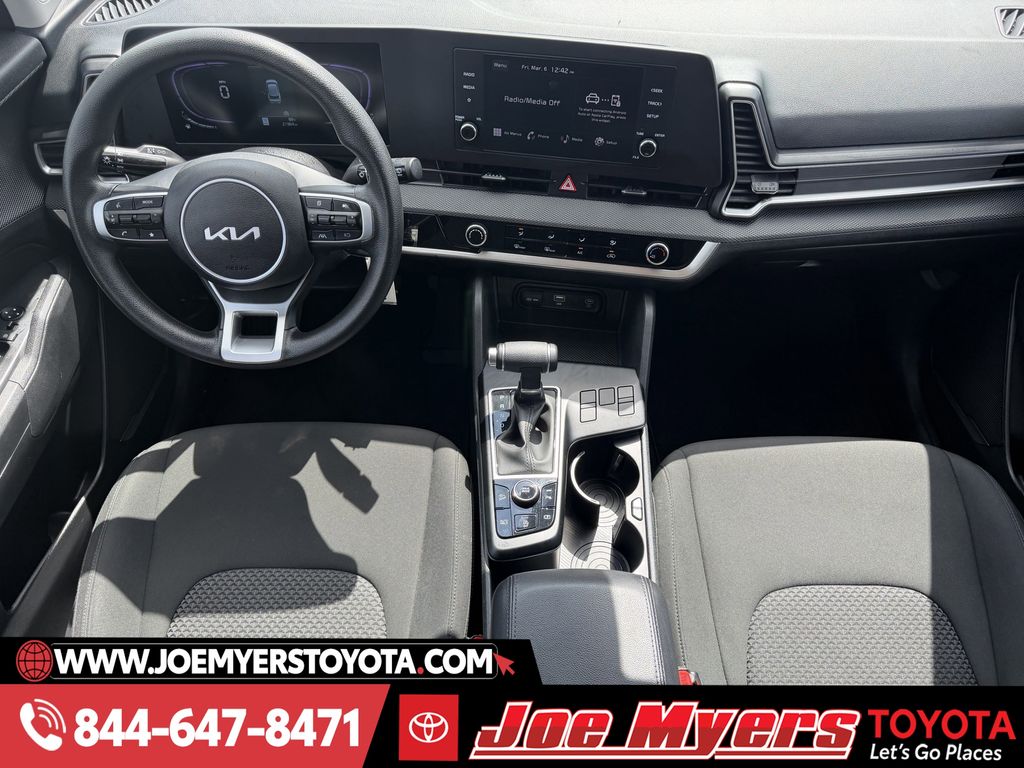 Used 2025 Ebony Black Kia LX image 12