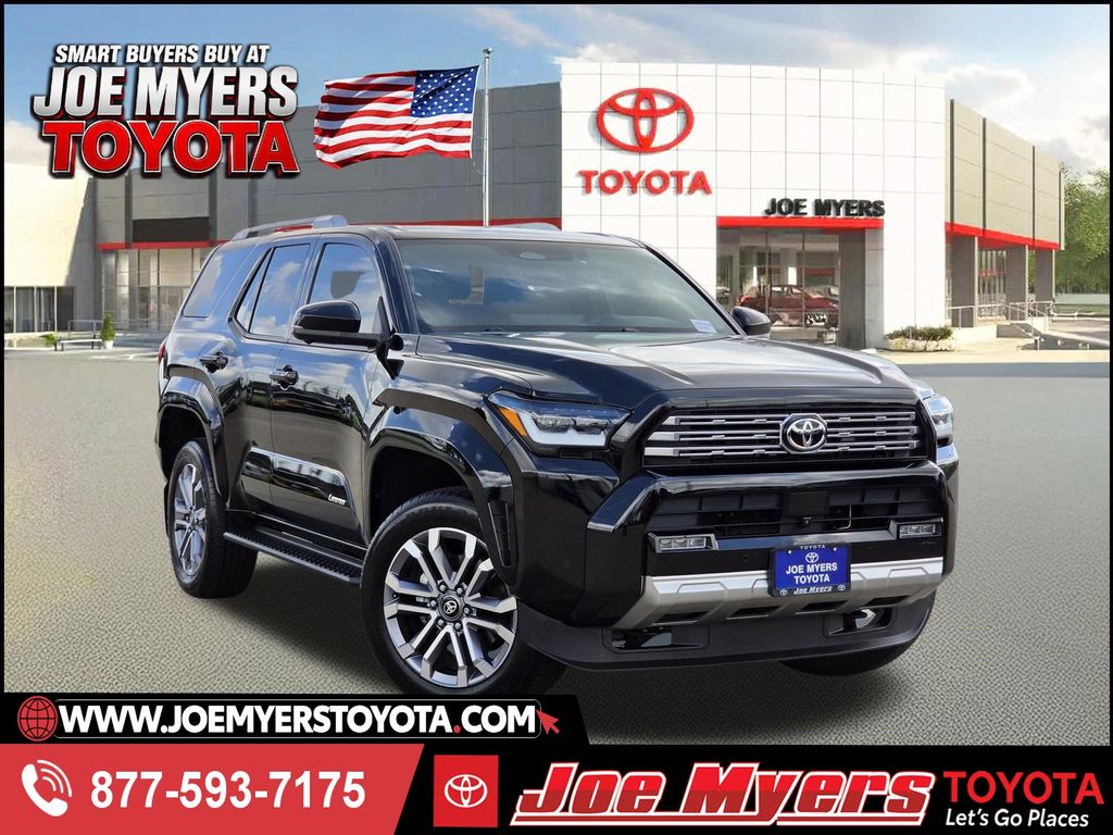 Black 2025 Toyota 4Runner Limited RWD SUV / Crossover 4X2 8-Speed Automatic