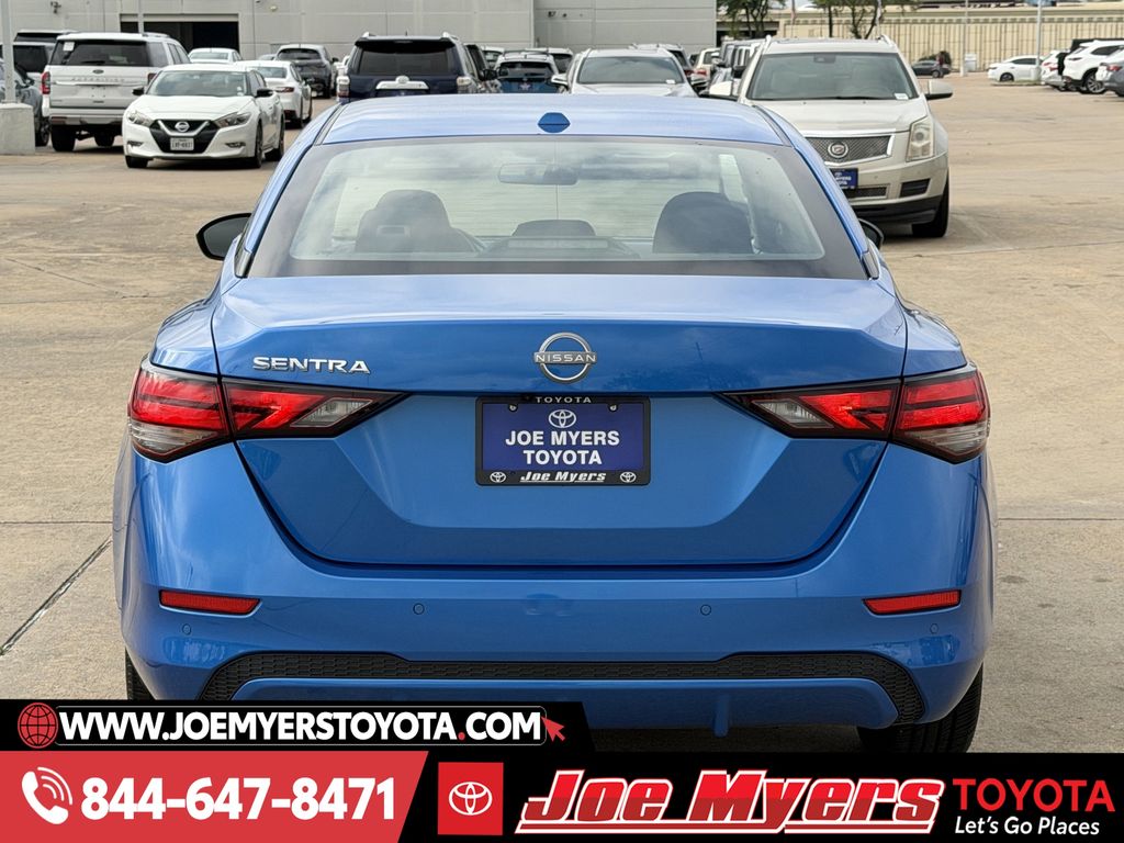 Used 2025 Electric Blue Metallic Nissan SV image 8