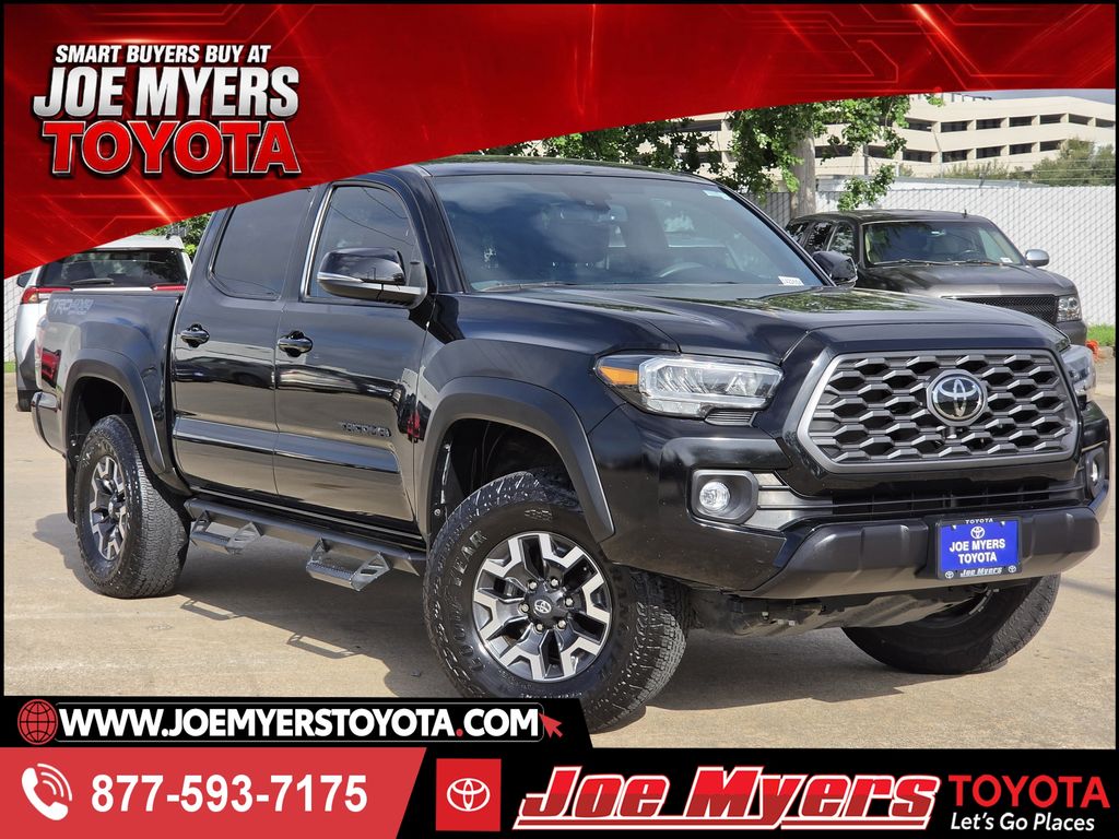 Black 2023 Toyota Tacoma Pickup Truck Four-Wheel Drive 6-Speed Automatic