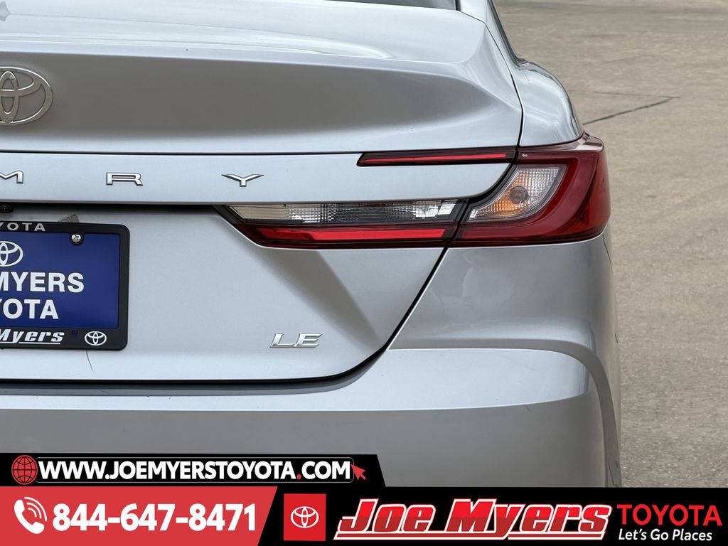 Used 2025 Celestial Silver Metallic Toyota LE image 9