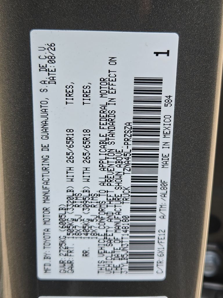 New 2026 Bronze Oxide Toyota TRD Sport image 22