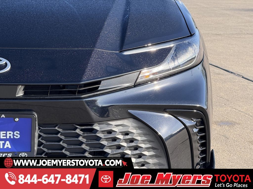 Used 2025 Midnight Black Metallic Toyota SE image 4