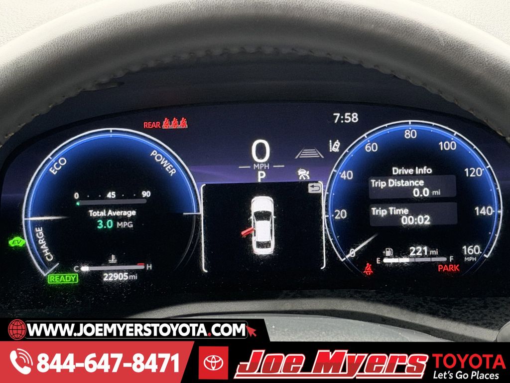 Used 2025 Reservoir Blue Toyota XLE image 16