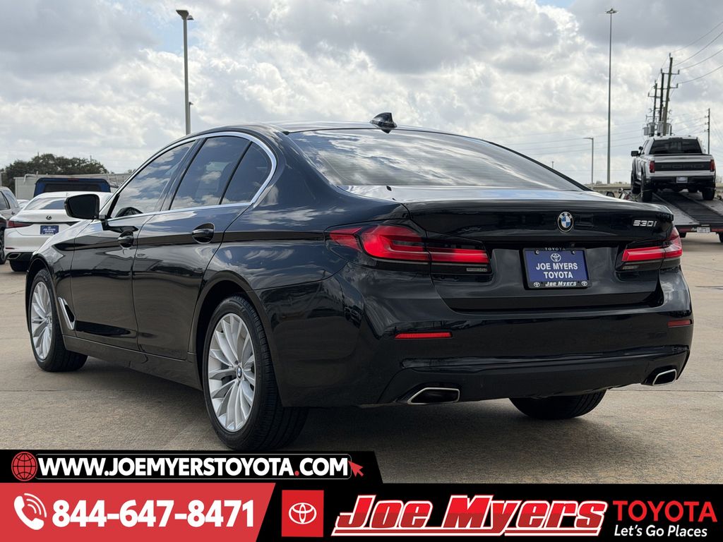 Used 2023 Black Sapphire Metallic BMW 530i image 7