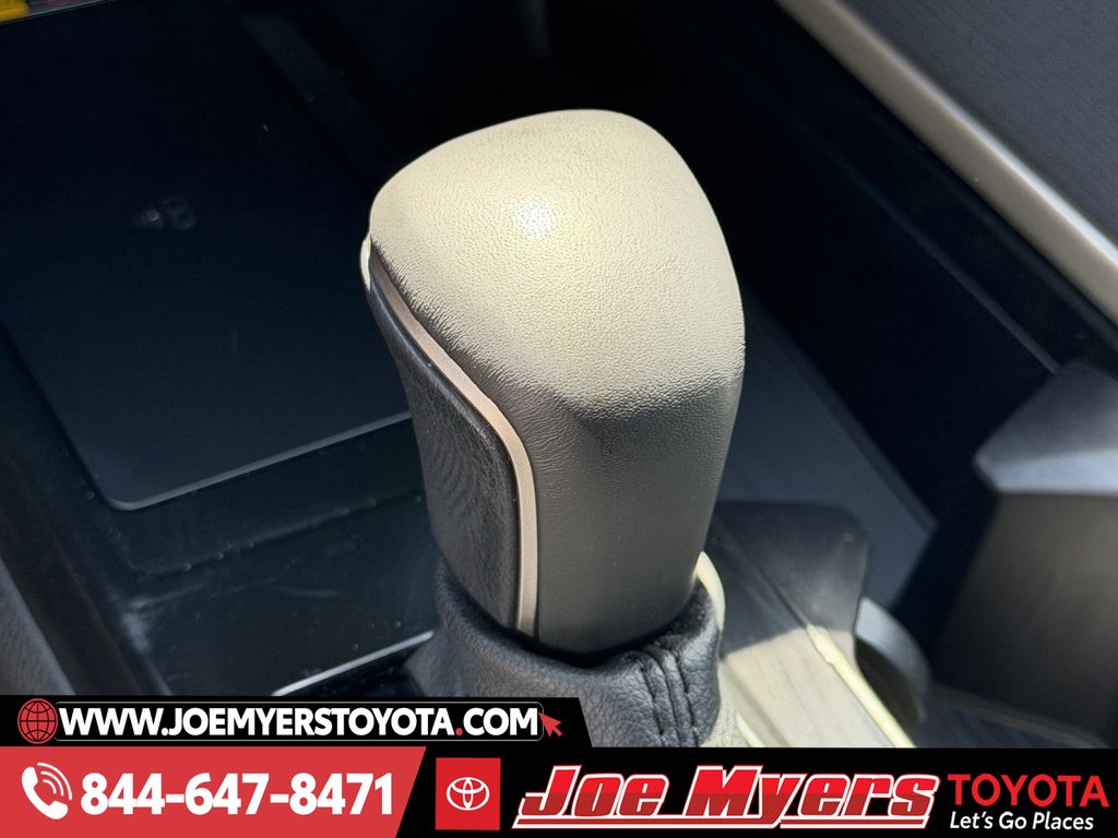 Used 2025 Midnight Black Metallic Toyota SE image 21