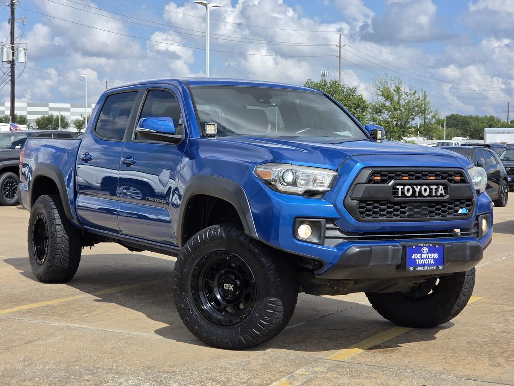 Used 2018 Blazing Blue Toyota TRD Off-Road image 2