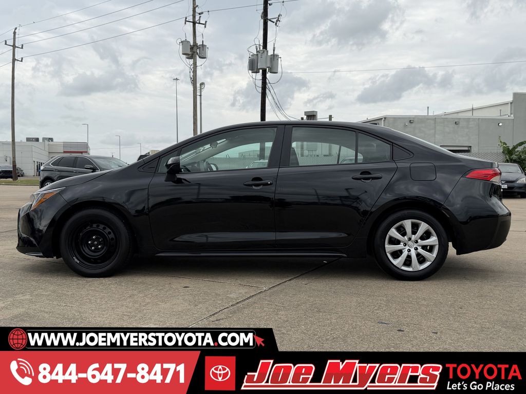 Used 2024 Midnight Black Metallic Toyota LE image 6