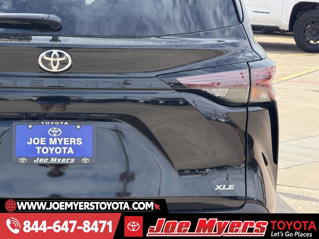 New 2026 Midnight Black Toyota XLE 8 Passenger image 9