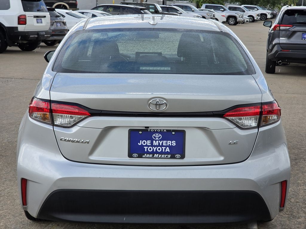 Used 2025 Classic Silver Metallic Toyota LE image 8