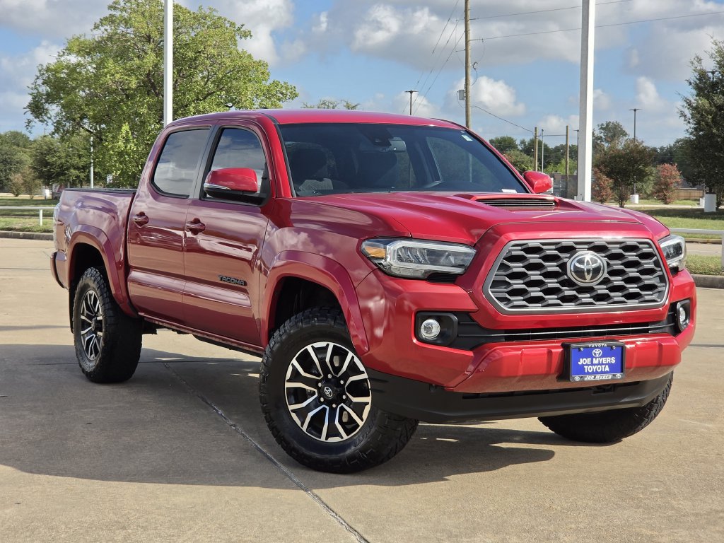 Used 2020 Barcelona Red Metallic Toyota TRD Sport image 2