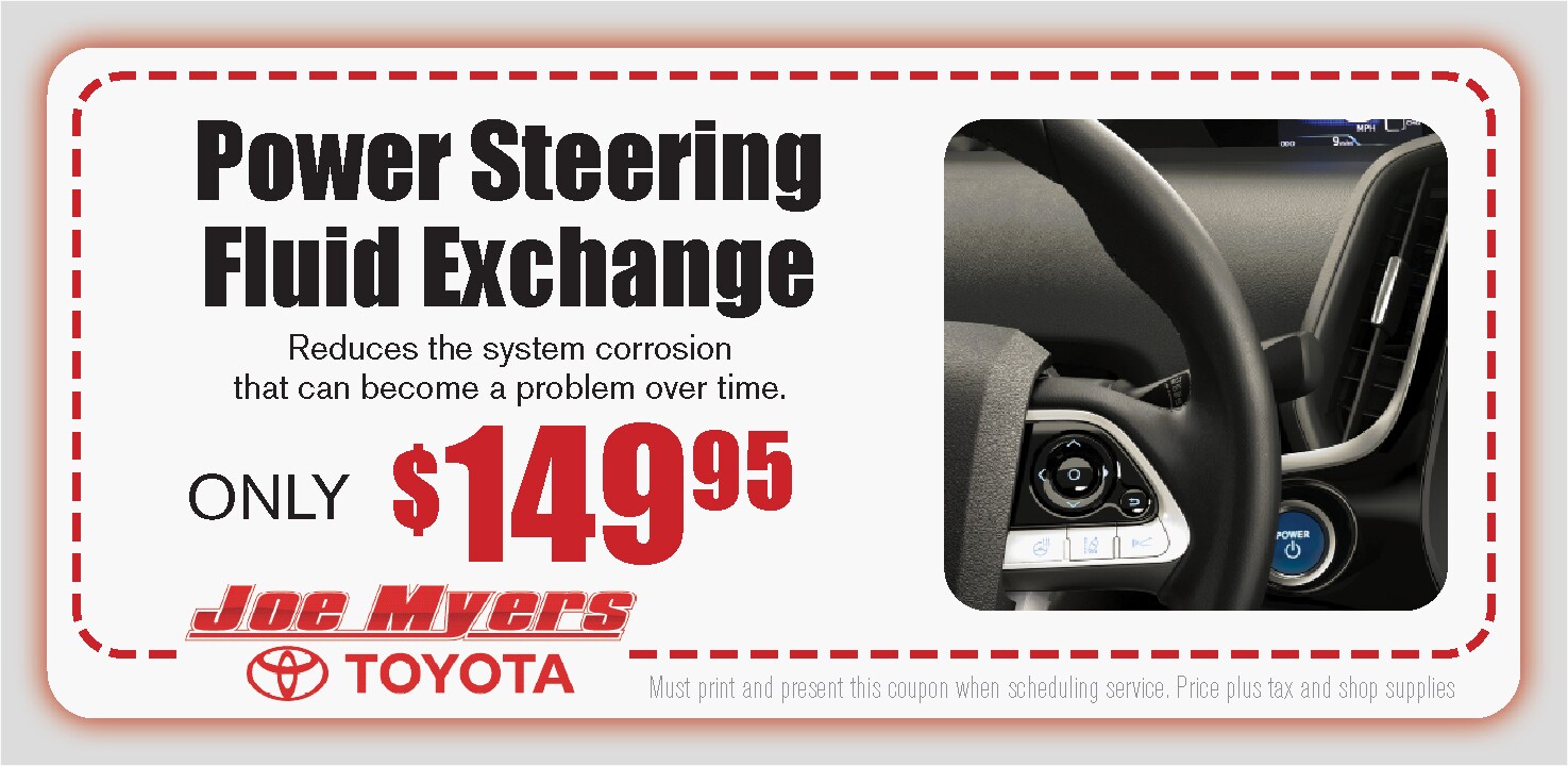 Power Steering Service Special Houston TX