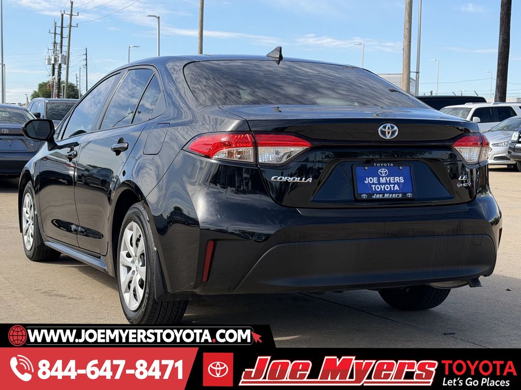 Certified Used 2025 Midnight Black Metallic Toyota LE image 7