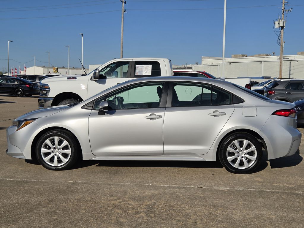 Used 2025 Classic Silver Metallic Toyota LE image 6